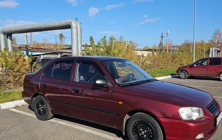 Hyundai Accent II, 2007 год, 350 000 рублей, 1 фотография