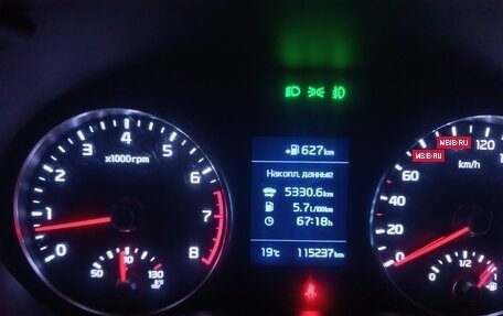 KIA Rio IV, 2018 год, 1 430 000 рублей, 10 фотография