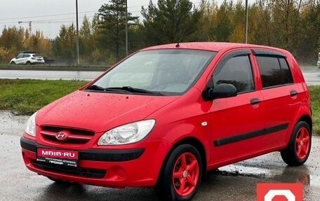 Hyundai Getz I рестайлинг, 2008 год, 377 000 рублей, 1 фотография