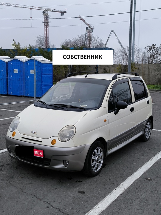 Daewoo Matiz I рестайлинг, 2010 год, 295 000 рублей, 1 фотография