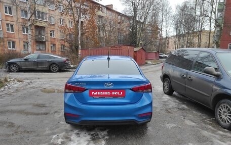 Hyundai Solaris II рестайлинг, 2017 год, 890 000 рублей, 9 фотография