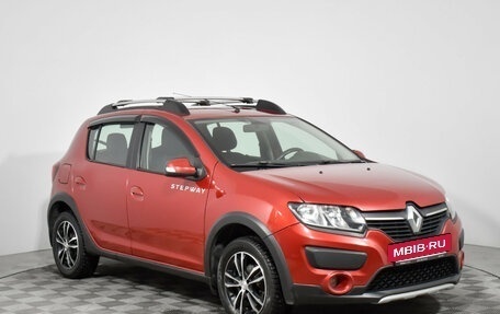 Renault Sandero II рестайлинг, 2016 год, 590 000 рублей, 3 фотография