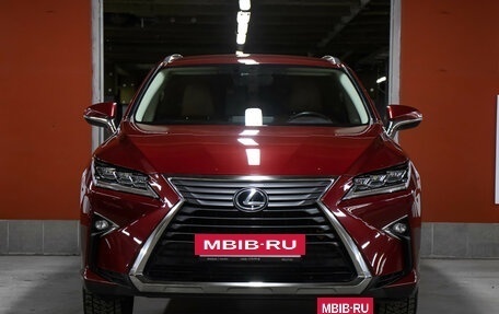 Lexus RX IV рестайлинг, 2016 год, 3 398 000 рублей, 2 фотография