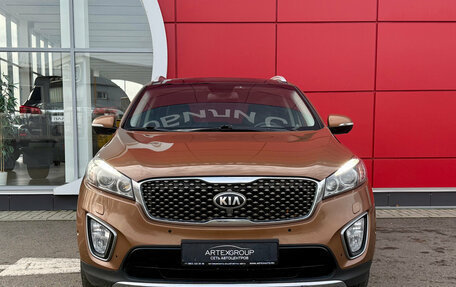 KIA Sorento III Prime рестайлинг, 2017 год, 2 450 000 рублей, 2 фотография