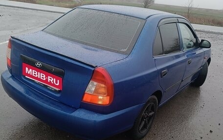 Hyundai Accent II, 2002 год, 260 000 рублей, 4 фотография