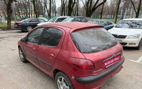 Peugeot 206, 2002 год, 137 000 рублей, 5 фотография