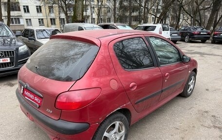 Peugeot 206, 2002 год, 137 000 рублей, 4 фотография