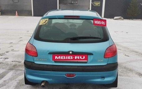 Peugeot 206, 2001 год, 240 000 рублей, 6 фотография