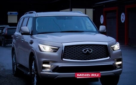 Infiniti QX80 I рестайлинг, 2020 год, 8 000 000 рублей, 3 фотография