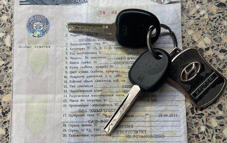 Hyundai Solaris II рестайлинг, 2011 год, 520 000 рублей, 18 фотография