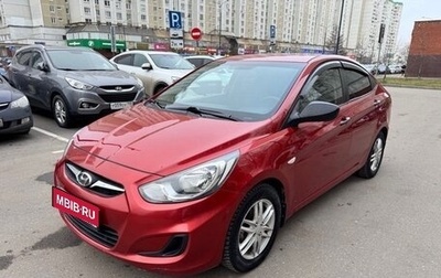 Hyundai Solaris II рестайлинг, 2011 год, 645 000 рублей, 1 фотография