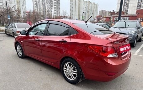 Hyundai Solaris II рестайлинг, 2011 год, 645 000 рублей, 9 фотография