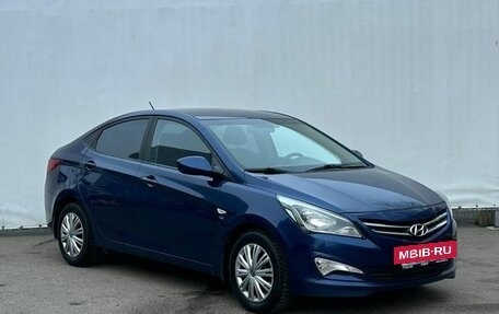 Hyundai Solaris II рестайлинг, 2016 год, 1 200 000 рублей, 3 фотография