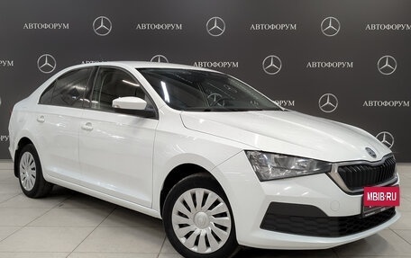 Skoda Rapid II, 2021 год, 1 385 000 рублей, 3 фотография