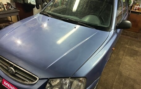 Hyundai Accent II, 2003 год, 125 000 рублей, 1 фотография