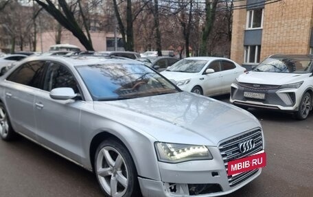Audi A8, 2011 год, 1 050 000 рублей, 4 фотография