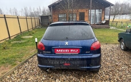 Peugeot 206, 2007 год, 110 000 рублей, 5 фотография
