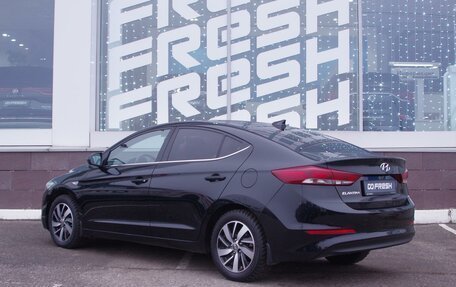 Hyundai Elantra VI рестайлинг, 2017 год, 1 589 000 рублей, 2 фотография