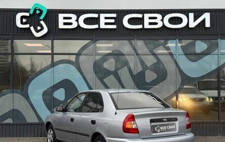 Hyundai Accent II, 2007 год, 520 000 рублей, 3 фотография