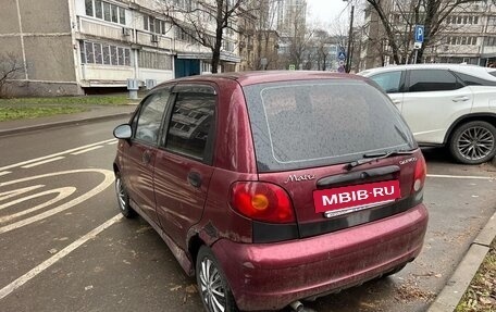 Daewoo Matiz I, 2005 год, 105 000 рублей, 4 фотография