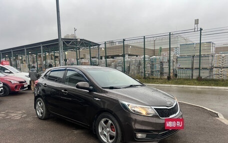 KIA Rio III рестайлинг, 2016 год, 859 000 рублей, 2 фотография