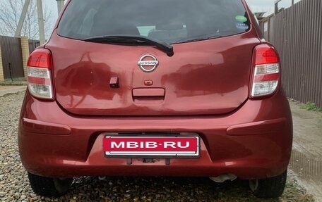Nissan March IV, 2013 год, 655 000 рублей, 4 фотография
