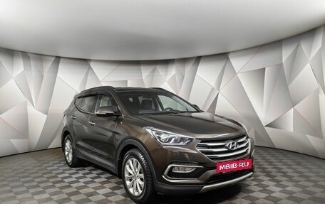 Hyundai Santa Fe III рестайлинг, 2017 год, 2 493 000 рублей, 3 фотография