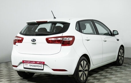 KIA Rio III рестайлинг, 2014 год, 967 989 рублей, 5 фотография