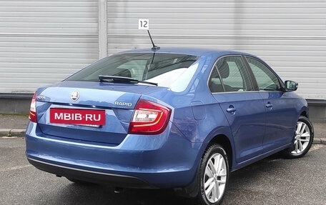 Skoda Rapid I, 2017 год, 929 000 рублей, 6 фотография