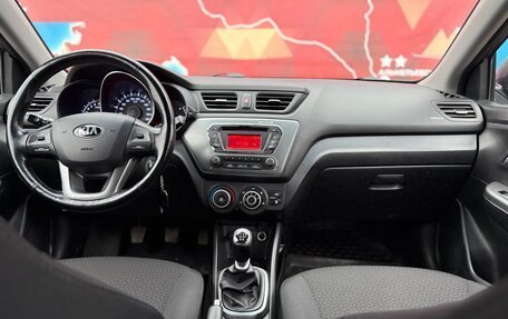 KIA Rio III рестайлинг, 2014 год, 755 000 рублей, 21 фотография