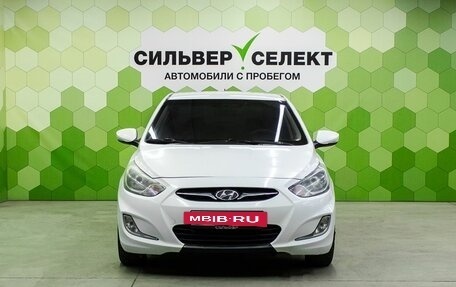 Hyundai Solaris II рестайлинг, 2011 год, 620 000 рублей, 3 фотография