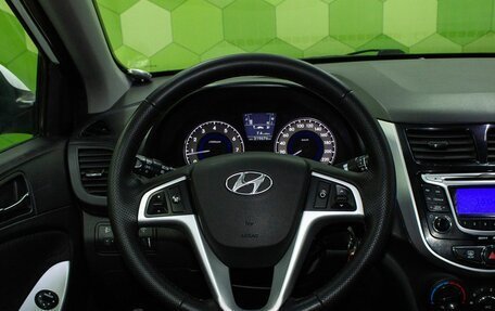 Hyundai Solaris II рестайлинг, 2011 год, 620 000 рублей, 14 фотография