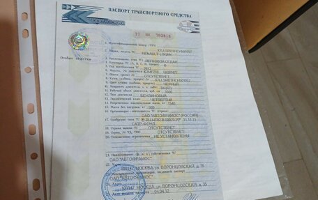 Renault Logan I, 2012 год, 550 000 рублей, 11 фотография