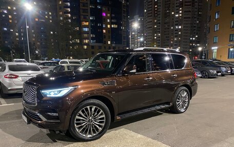 Infiniti QX80 I рестайлинг, 2018 год, 5 500 000 рублей, 3 фотография