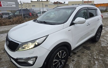 KIA Sportage III, 2014 год, 1 380 000 рублей, 2 фотография