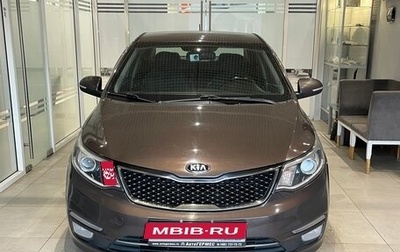KIA Rio III рестайлинг, 2016 год, 999 000 рублей, 1 фотография