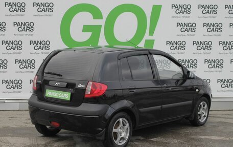 Hyundai Getz I рестайлинг, 2007 год, 435 000 рублей, 5 фотография