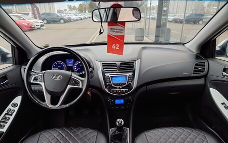 Hyundai Solaris II рестайлинг, 2013 год, 800 000 рублей, 8 фотография