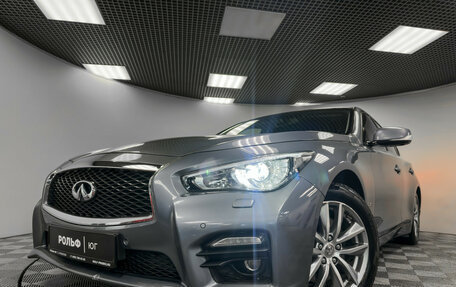 Infiniti Q50 I рестайлинг, 2014 год, 1 598 000 рублей, 19 фотография