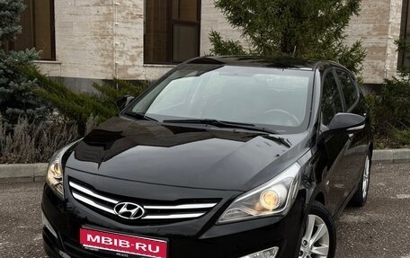 Hyundai Solaris II рестайлинг, 2014 год, 1 199 000 рублей, 1 фотография