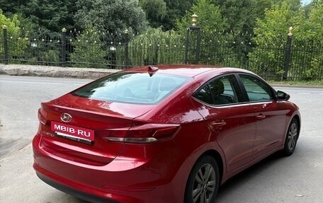 Hyundai Elantra VI рестайлинг, 2017 год, 1 630 000 рублей, 6 фотография
