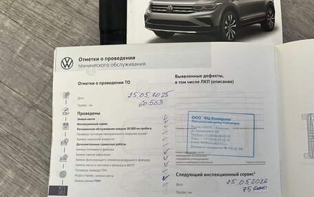 Volkswagen Tiguan II, 2021 год, 2 900 000 рублей, 19 фотография