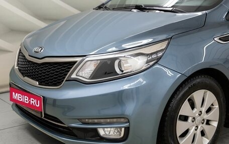 KIA Rio III рестайлинг, 2015 год, 938 000 рублей, 10 фотография