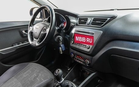 KIA Rio III рестайлинг, 2015 год, 938 000 рублей, 35 фотография
