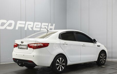 KIA Rio III рестайлинг, 2012 год, 920 000 рублей, 2 фотография