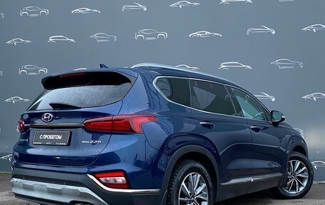 Hyundai Santa Fe IV, 2019 год, 2 827 600 рублей, 2 фотография