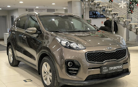 KIA Sportage IV рестайлинг, 2017 год, 2 040 000 рублей, 3 фотография