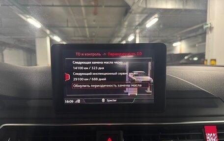 Audi A4, 2017 год, 1 980 000 рублей, 11 фотография