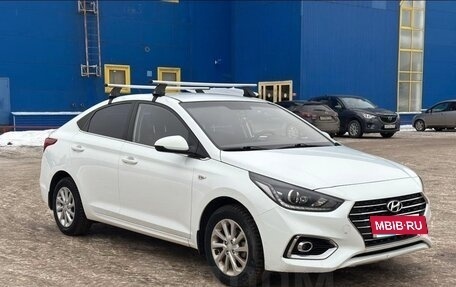 Hyundai Solaris II рестайлинг, 2017 год, 1 350 000 рублей, 5 фотография