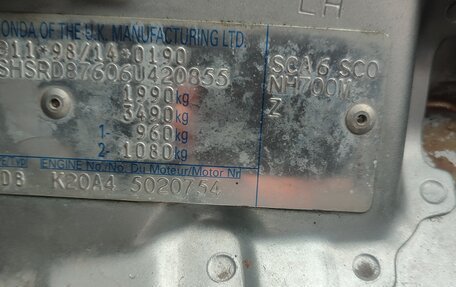 Honda CR-V III рестайлинг, 2006 год, 870 000 рублей, 22 фотография